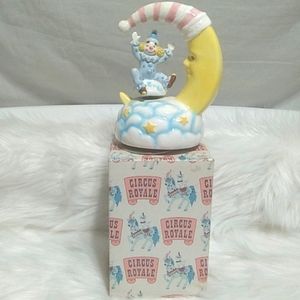 LAST DROP! Schmid Musical Collectibles Clown Player When You Wish Upon A Star